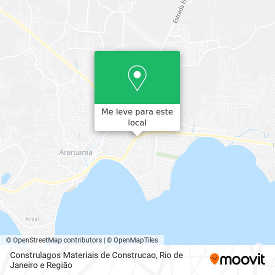 Construlagos Materiais de Construcao mapa