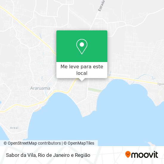 Sabor da Vila mapa