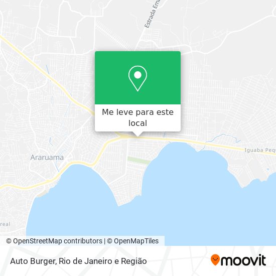 Auto Burger mapa