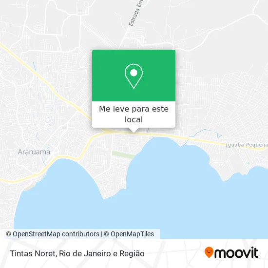 Tintas Noret mapa