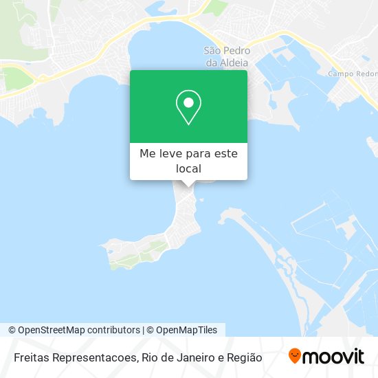 Freitas Representacoes mapa