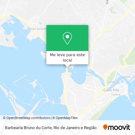 Barbearia Bruno du Corte mapa