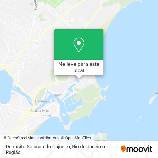 Deposito Solucao do Cajueiro mapa