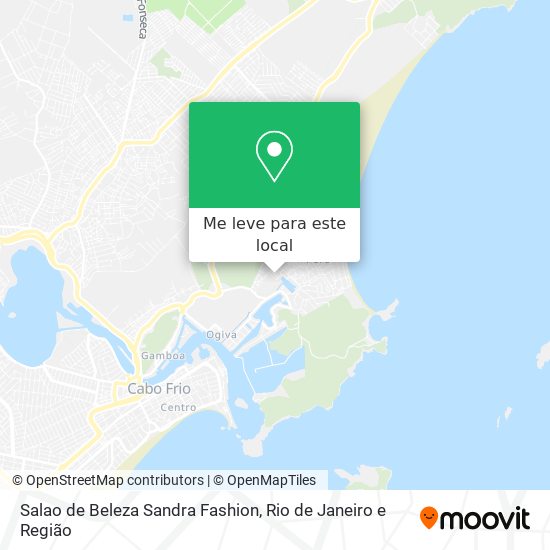 Salao de Beleza Sandra Fashion mapa
