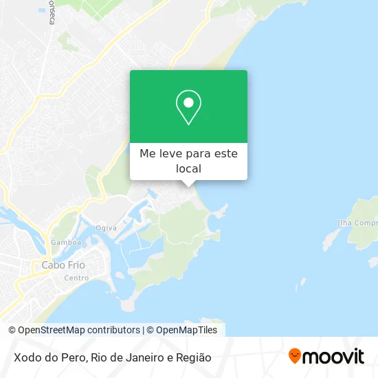 Xodo do Pero mapa