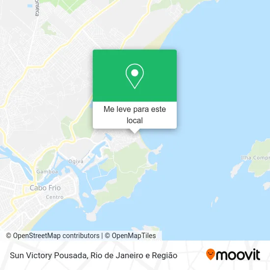 Sun Victory Pousada mapa