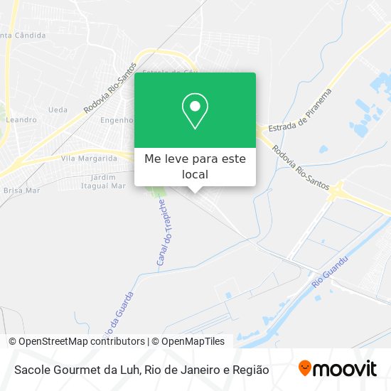 Sacole Gourmet da Luh mapa