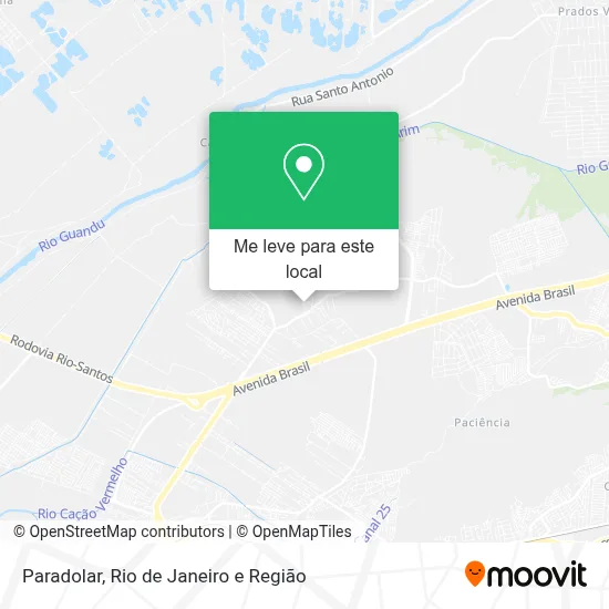 Paradolar mapa