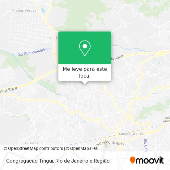 Congregacao Tingui mapa