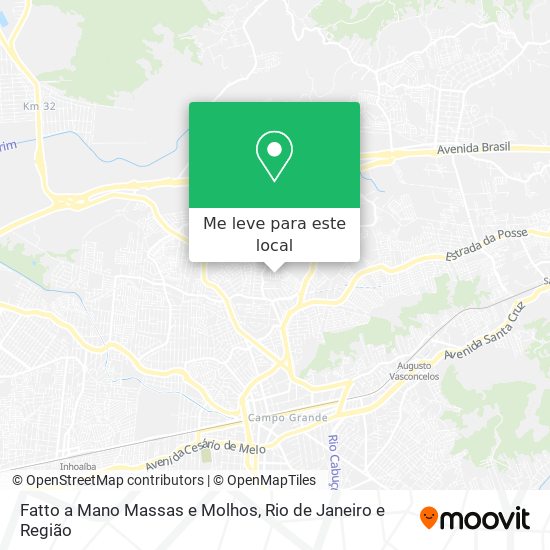 Fatto a Mano Massas e Molhos mapa