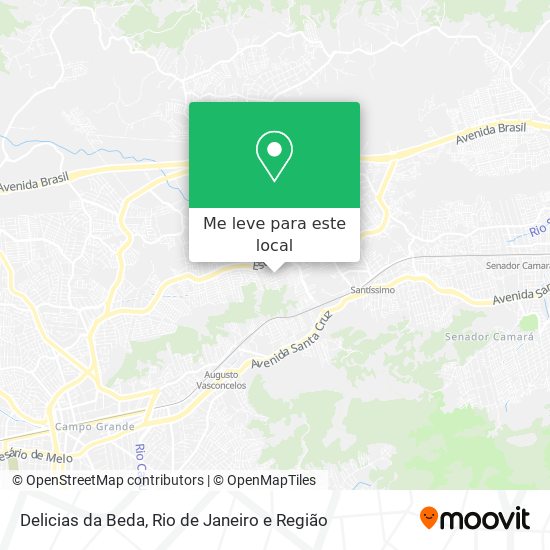 Delicias da Beda mapa