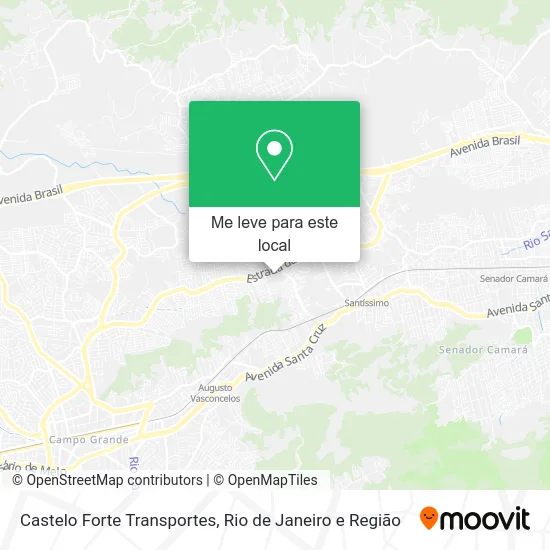 Castelo Forte Transportes mapa