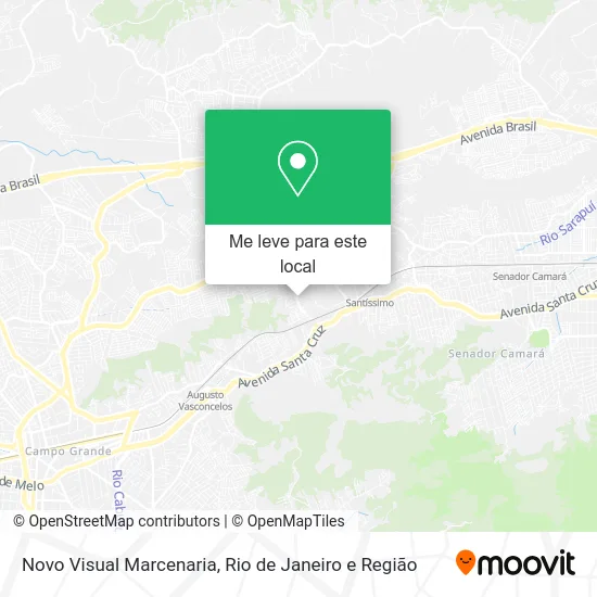 Novo Visual Marcenaria mapa