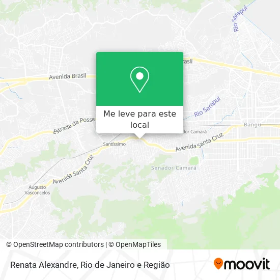 Renata Alexandre mapa