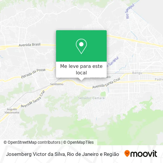 Josemberg Victor da Silva mapa