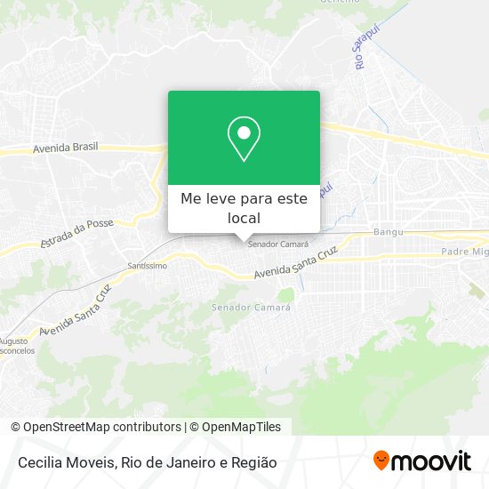 Cecilia Moveis mapa