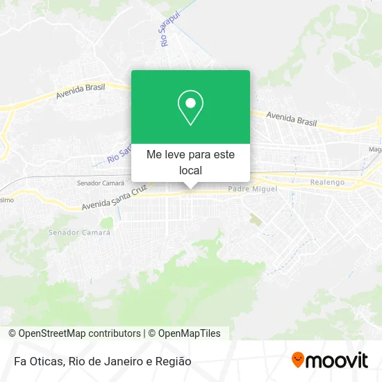 Fa Oticas mapa