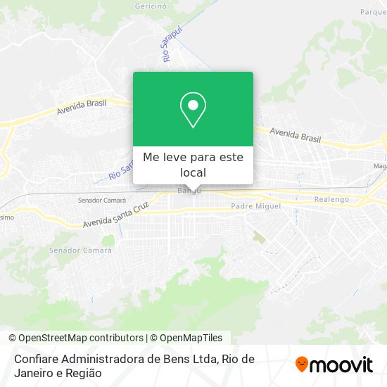 Confiare Administradora de Bens Ltda mapa