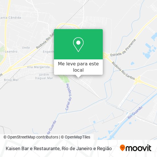 Kaisen Bar e Restaurante mapa