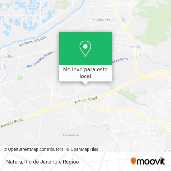 Natura mapa