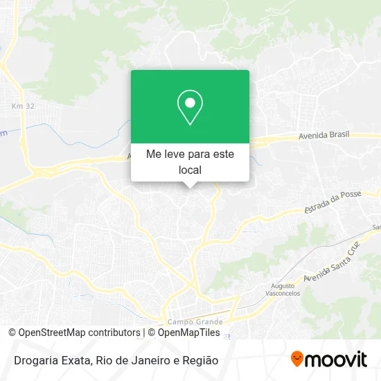Drogaria Exata mapa