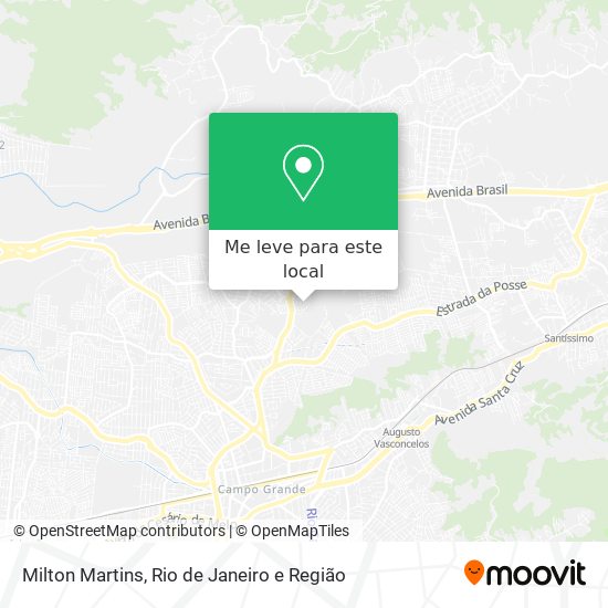 Milton Martins mapa