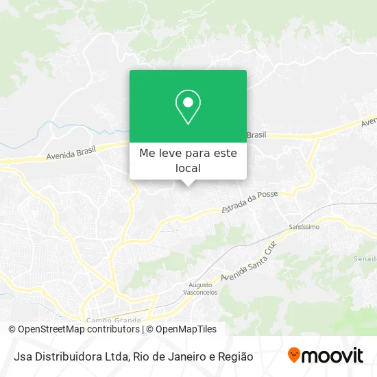 Jsa Distribuidora Ltda mapa