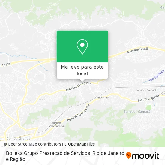 Bolleka Grupo Prestacao de Servicos mapa