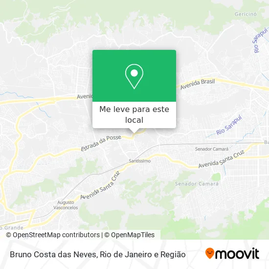 Bruno Costa das Neves mapa
