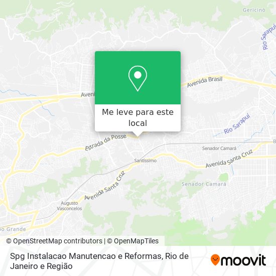 Spg Instalacao Manutencao e Reformas mapa