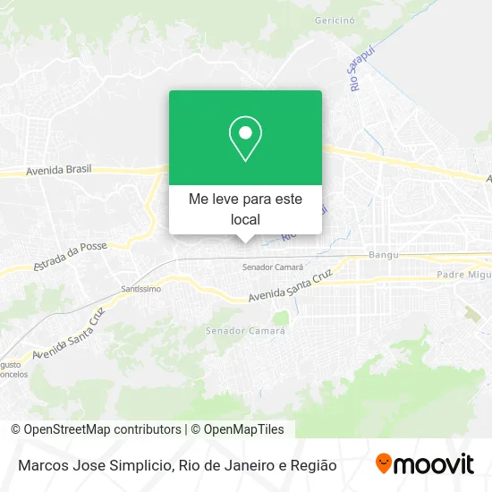 Marcos Jose Simplicio mapa
