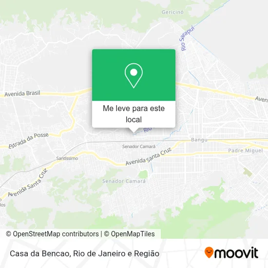 Casa da Bencao mapa