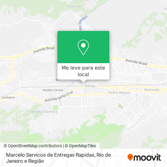Marcelo Servicos de Entregas Rapidas mapa