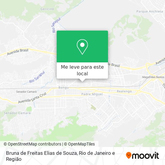 Bruna de Freitas Elias de Souza mapa