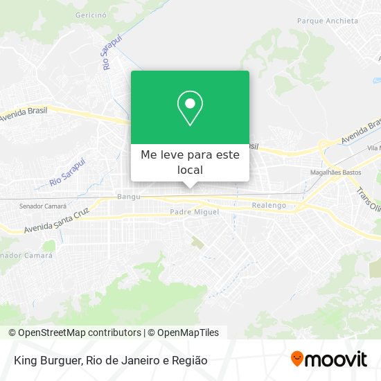 King Burguer mapa
