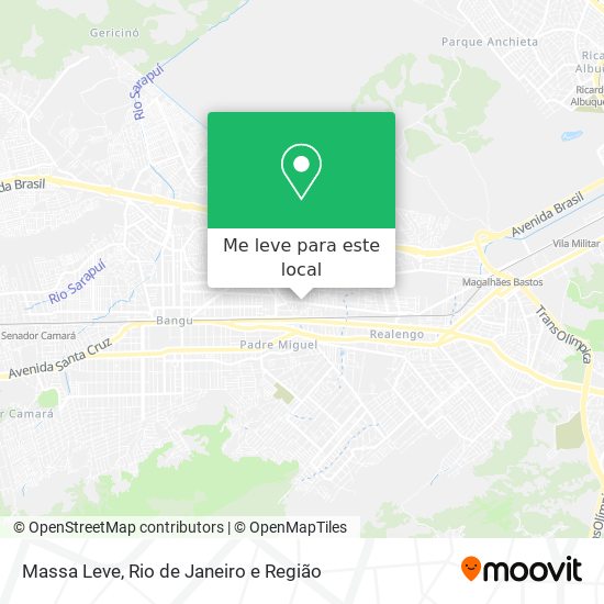 Massa Leve mapa