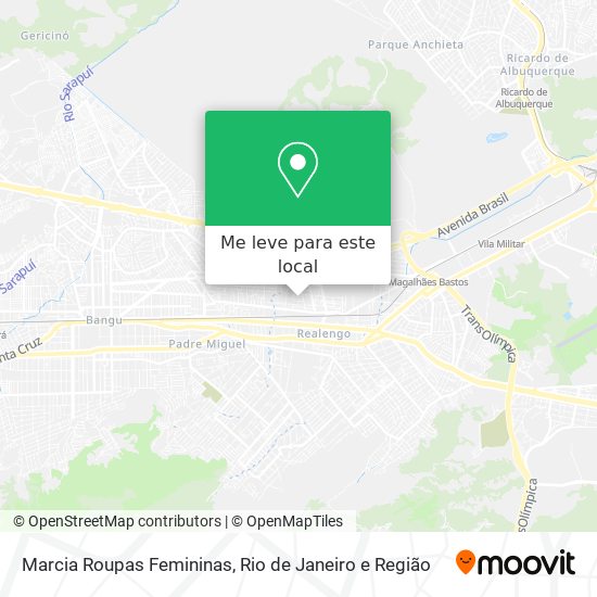 Marcia Roupas Femininas mapa