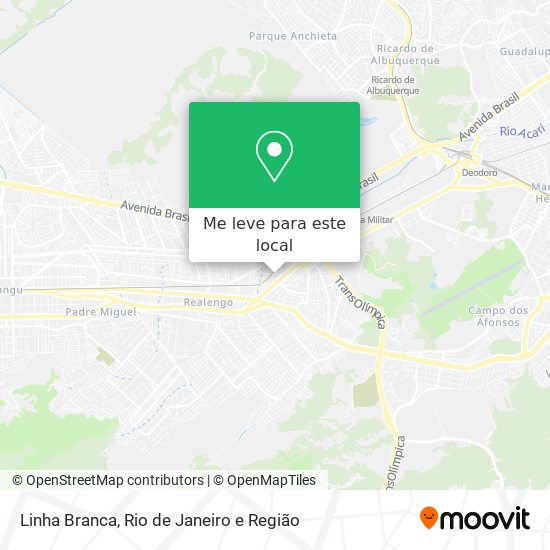 Linha Branca mapa