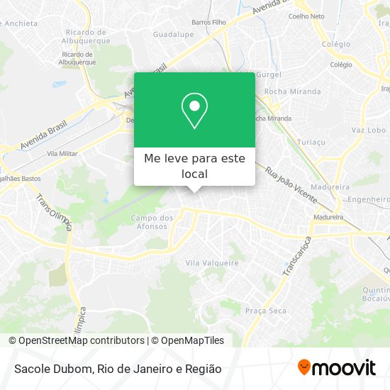 Sacole Dubom mapa