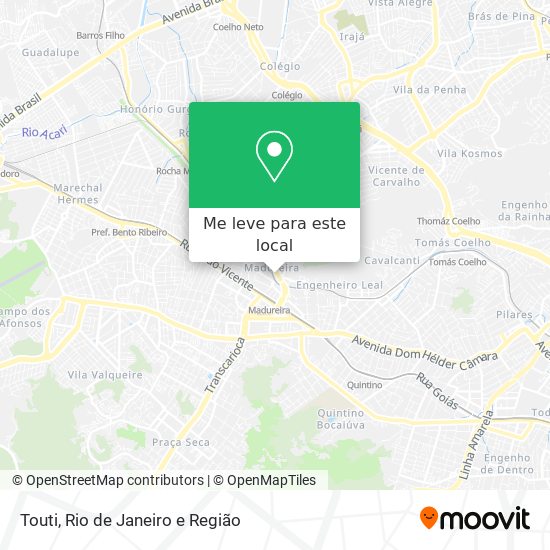 Touti mapa