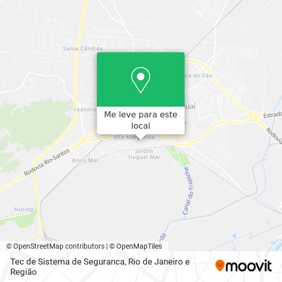 Tec de Sistema de Seguranca mapa