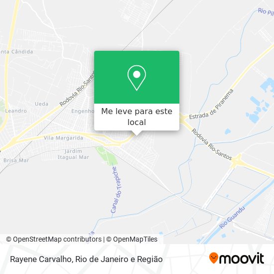 Rayene Carvalho mapa