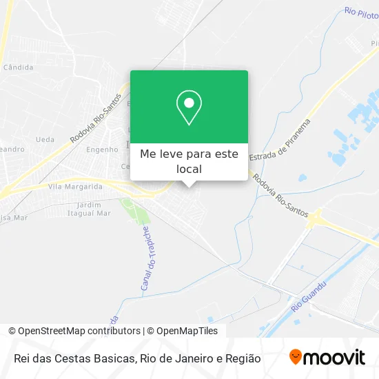 Rei das Cestas Basicas mapa