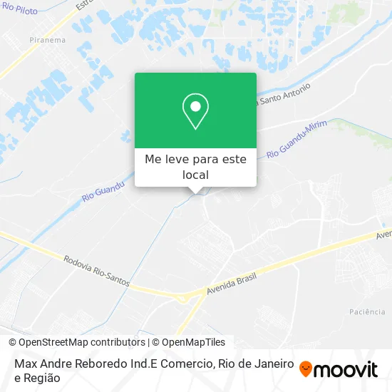 Max Andre Reboredo Ind.E Comercio mapa