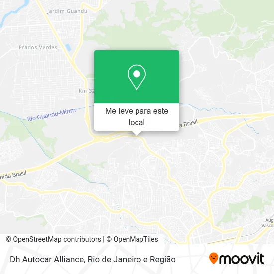 Dh Autocar Alliance mapa