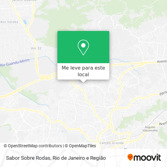 Sabor Sobre Rodas mapa
