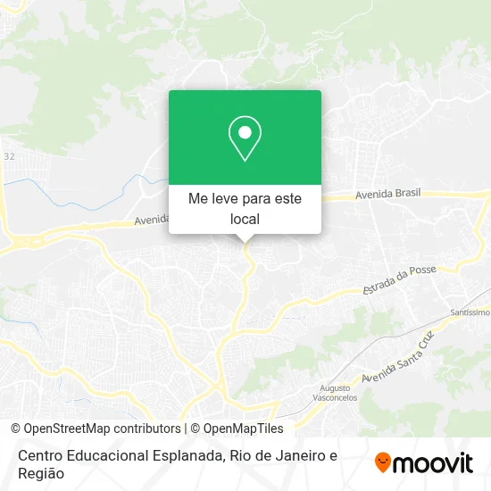 Centro Educacional Esplanada mapa