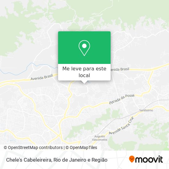 Chele's Cabeleireira mapa