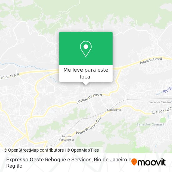 Expresso Oeste Reboque e Servicos mapa
