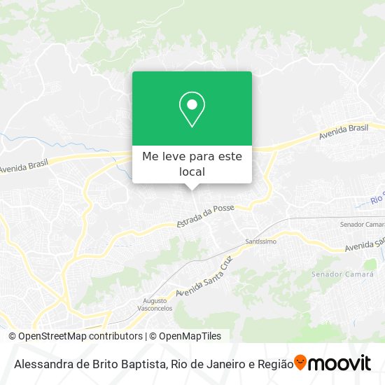 Alessandra de Brito Baptista mapa